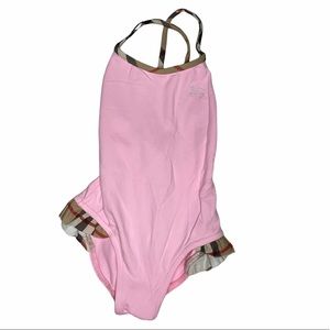 Burberry Pink Girls Bathing Suit (6 months old)